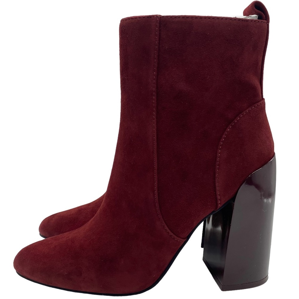 Vince Camuto Burgundy Ankle Boots